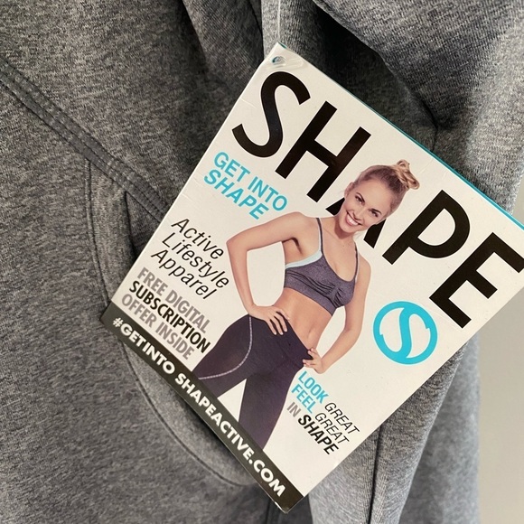 Shape Tru Form Zip Front Activewear Jacket Gray NWT Size L - Picture 7 of 11